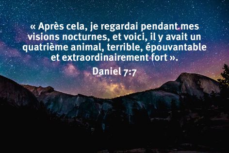 Daniel 7 : quatre animaux et une petite corne