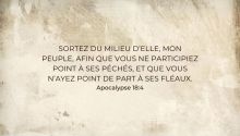 Sortez du milieu d’elle, mon peuple