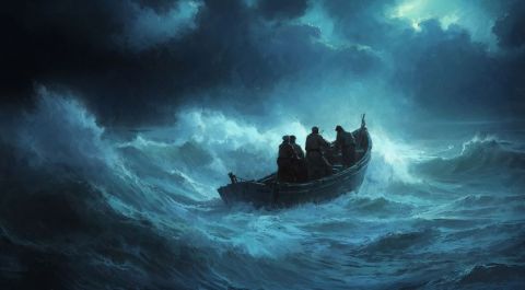 Jésus apaise la tempête