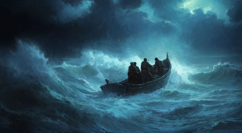 Jésus apaise la tempête