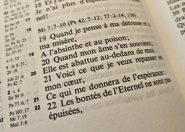 Comment Jérémie pouvait-il déclarer : « Grande est ta fidélité » ?