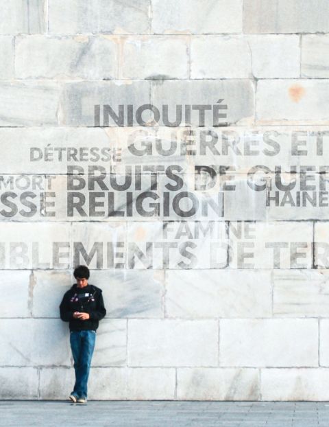 L’écriture est sur la muraille