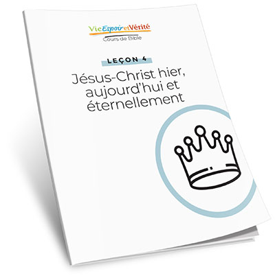 Cours de Bible - Leçon 4
