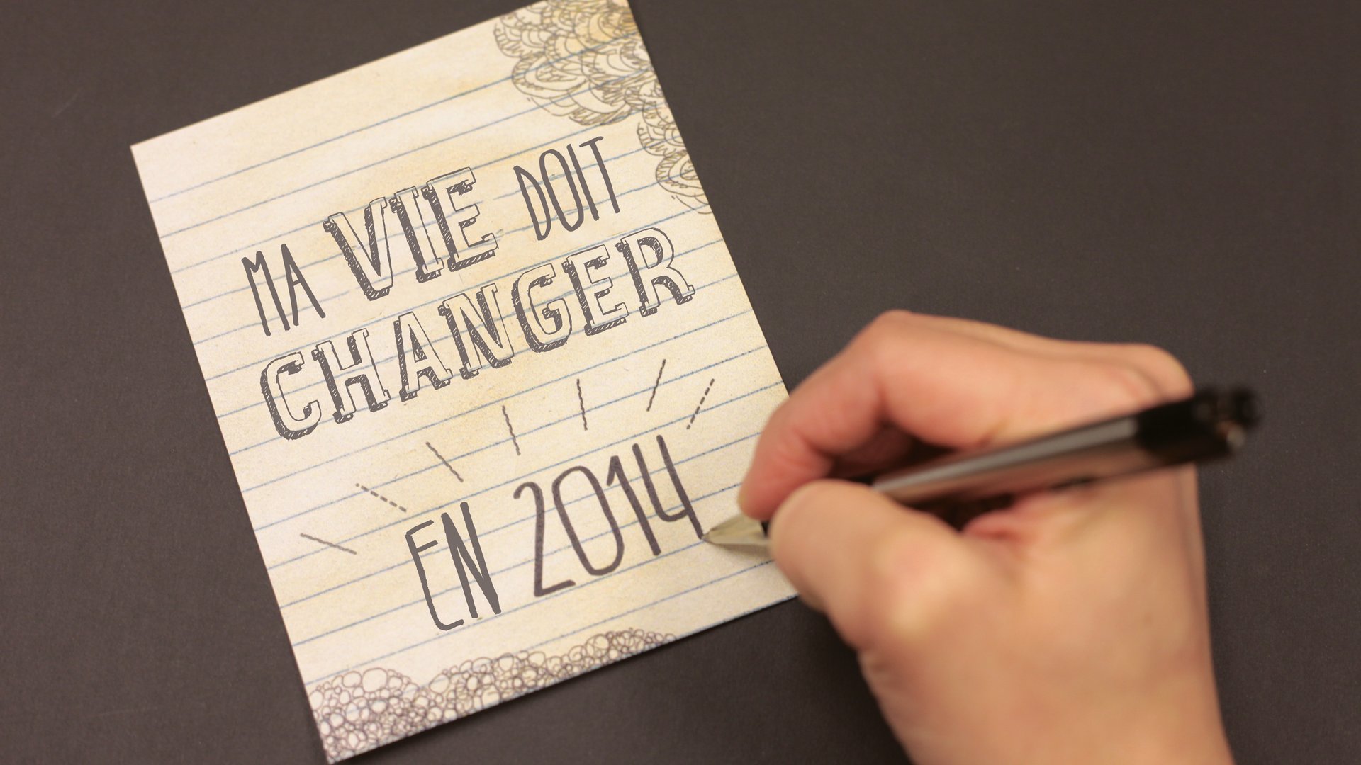 Ma vie doit changer !