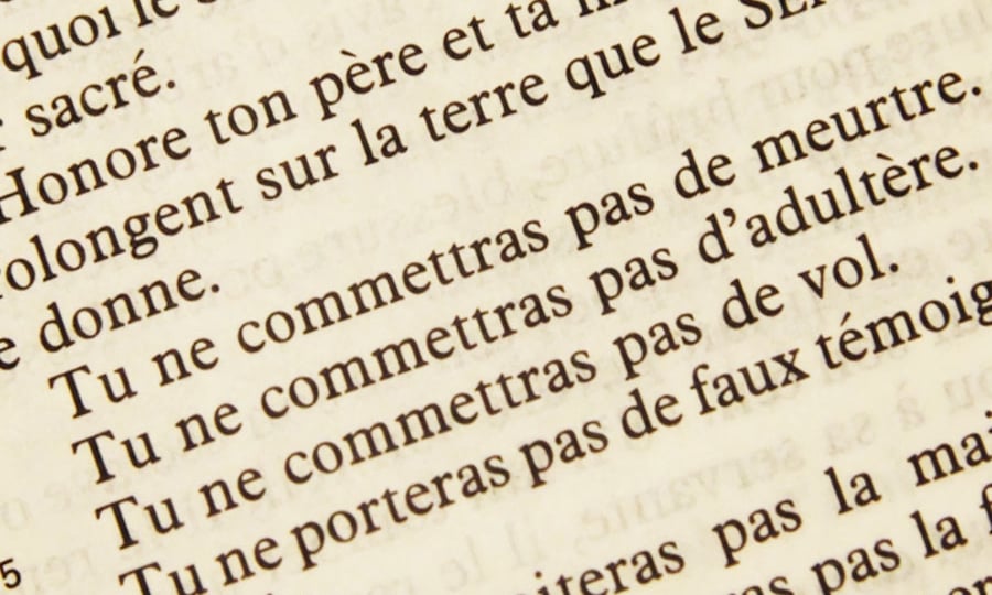 Les Dix Commandements et la manière de vivre de Dieu