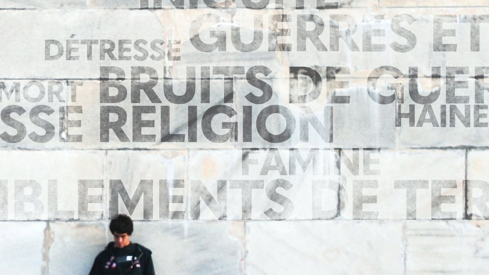 L’écriture est sur la muraille