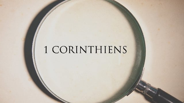 1 Corinthiens