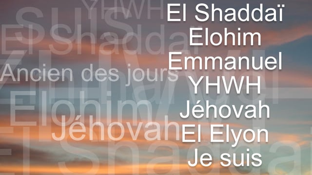 Les noms de Dieu
