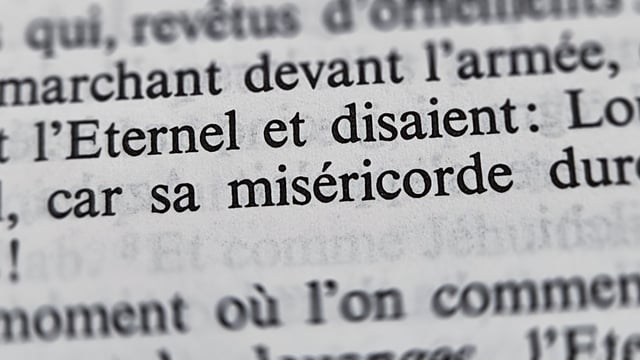 La prière d’action de grâce