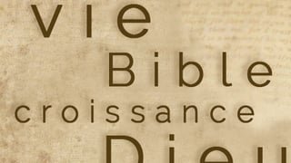 Bible study topics
