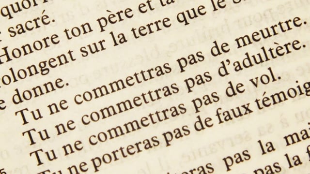 Les Dix Commandements et la manière de vivre de Dieu