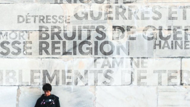 L’écriture est sur la muraille
